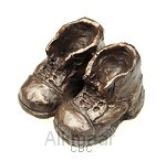 Beeld 268b paar stappers brons