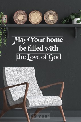 Wenskaart may your home