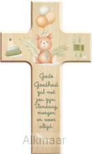 Houten kruisje Gods goedheid