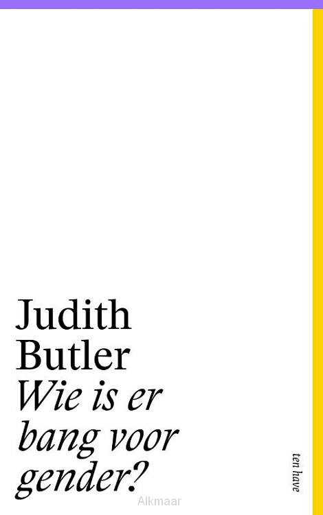 Wie is er bang voor gender?