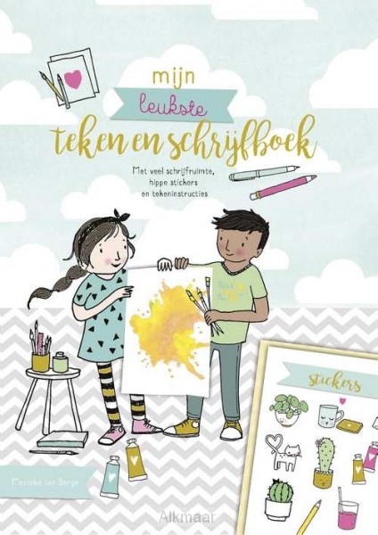 Mijn leukste teken- en schrijfboek