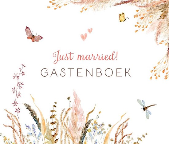 Just married! - Gastenboek (boho)