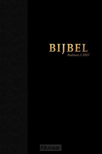 Bijbel hsv met psalmen hardcover zwart