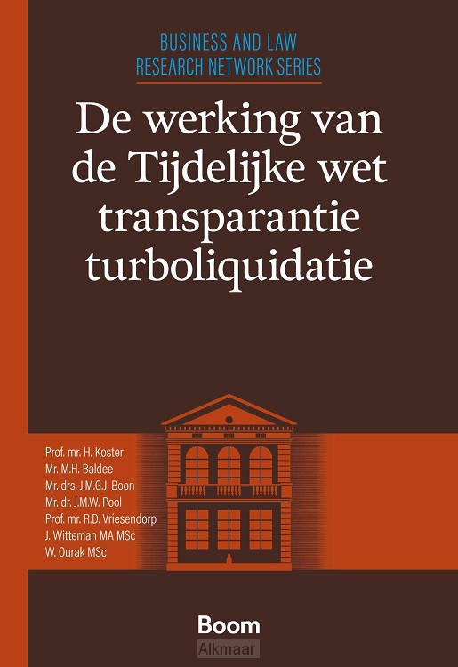 De werking van de Tijdelijke wet transparantie turboliquidatie