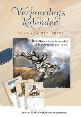 Verjaardagskalender dieren met bijbeltek
