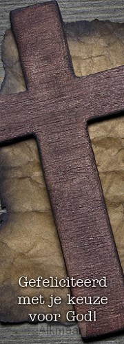 Boekenlegger gef keuze voor God