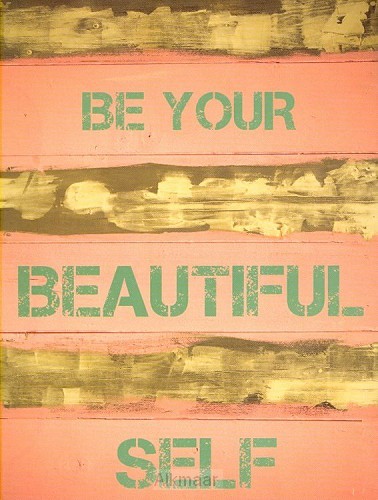 Kaart be your beautiful self