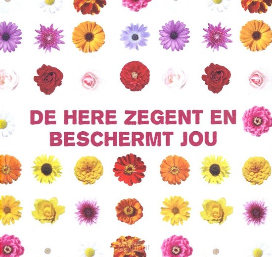 Kadobordje de Here zegent jou m envelop