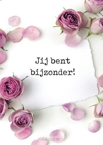 Kaart jij bent bijzonder