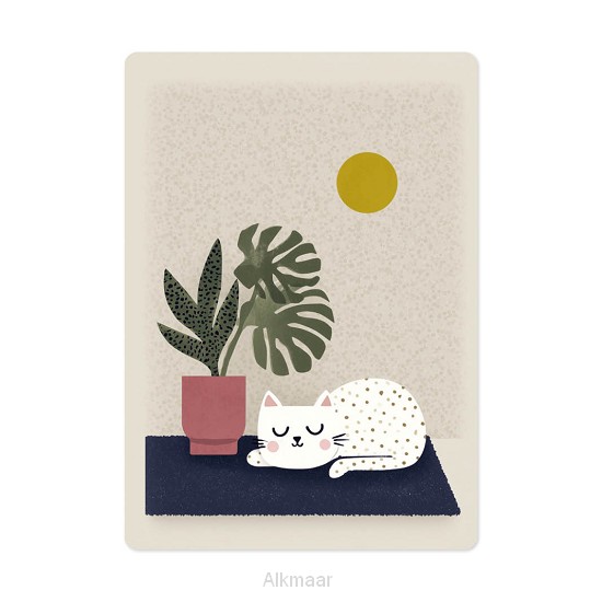 Kaart Slapende kat
