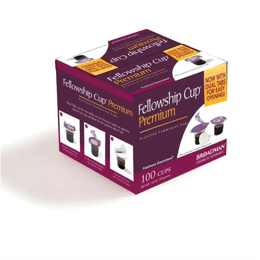 Prefilled Juice and wafer cups Box 100