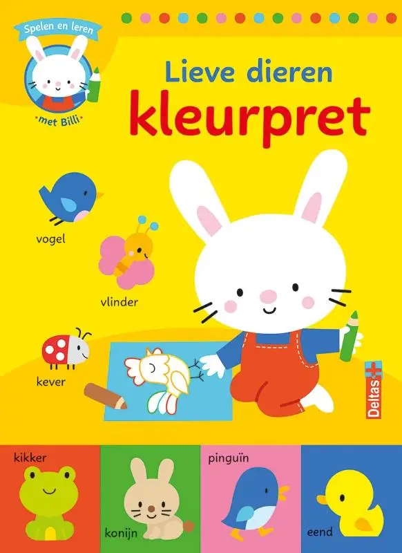 Lieve dieren kleurpret - Spelen en leren