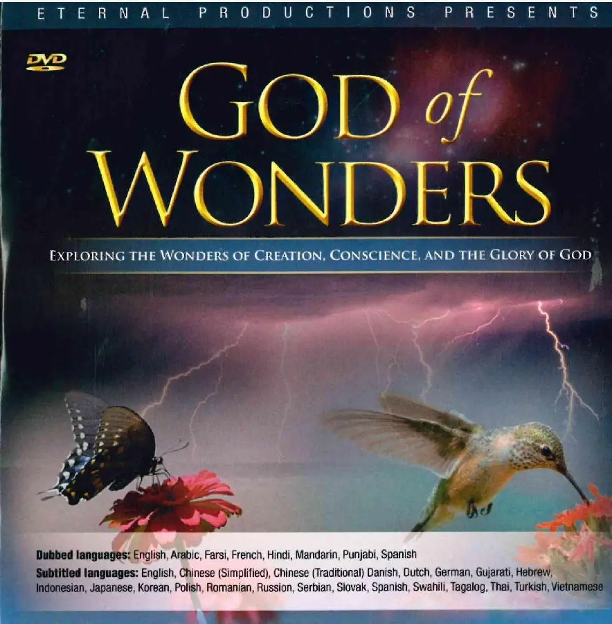 God of wonders