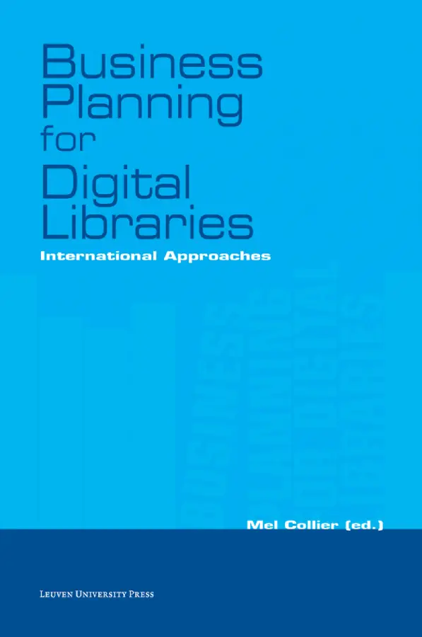 Business planning for digital libraries