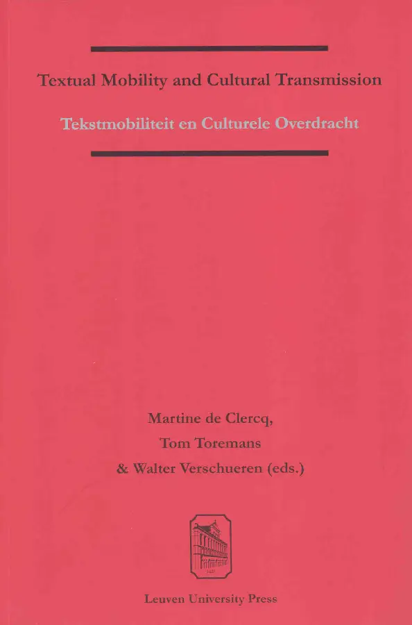 Textual mobility and cultural transmission
