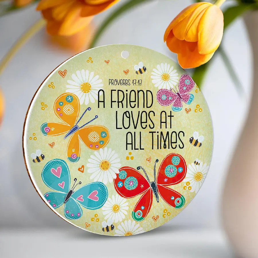 ceramic hanger a friend