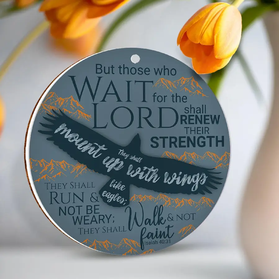 Ceramic hanger arendsvleugels