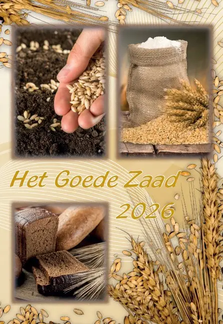 Goede zaad 2026 grote letter A4 hsv