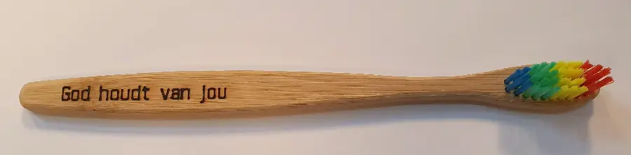 Tandenborstel God houdt van jou