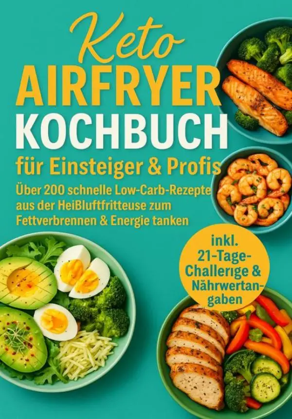 Keto Airfryer Kochbuch für Einsteiger & Profis