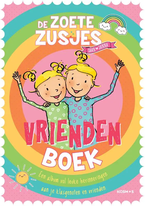 Zoete zusjes vriendenboek