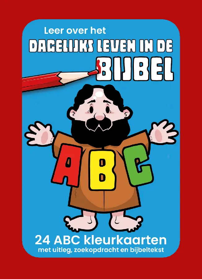 Dagelijks leven ABC kleurkaarten