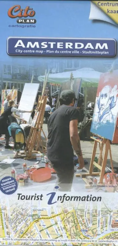 Centrumkaart Amsterdam