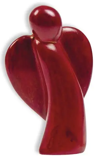 Beeld engel rood