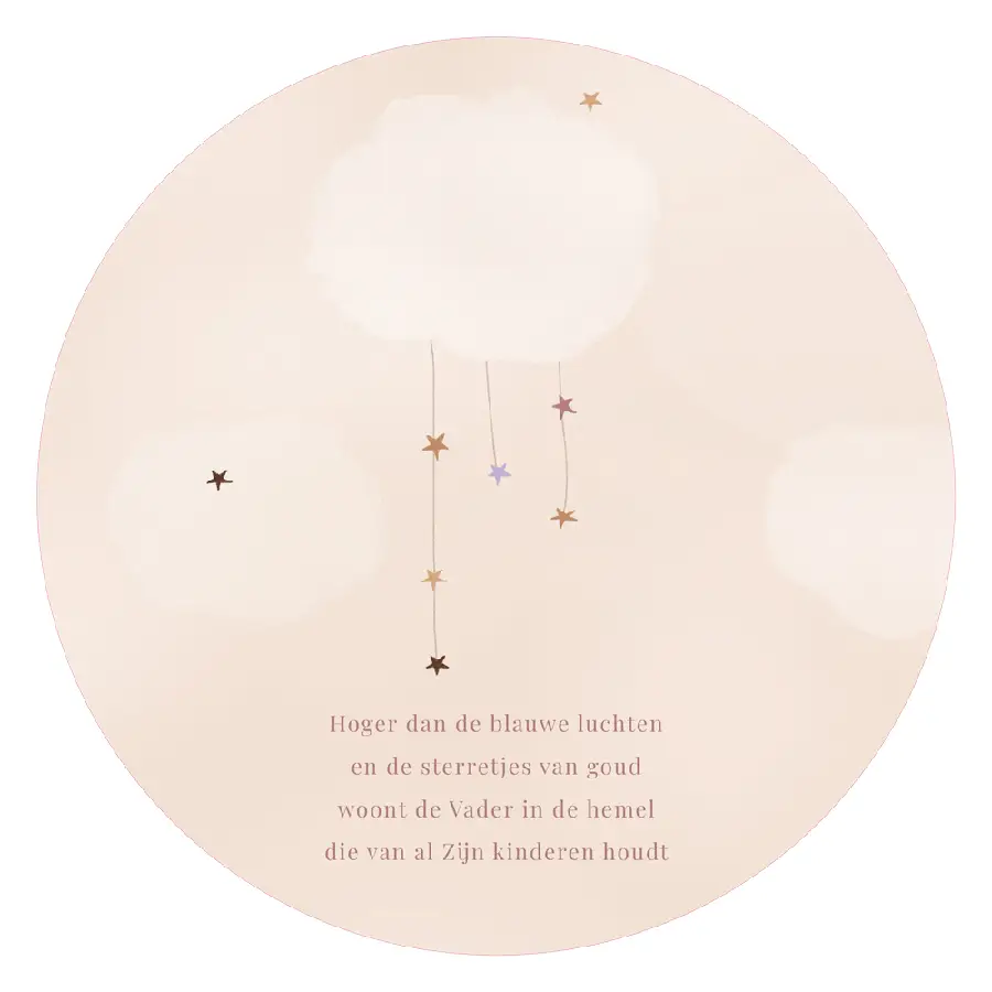 Muurcirkel hoger dan de