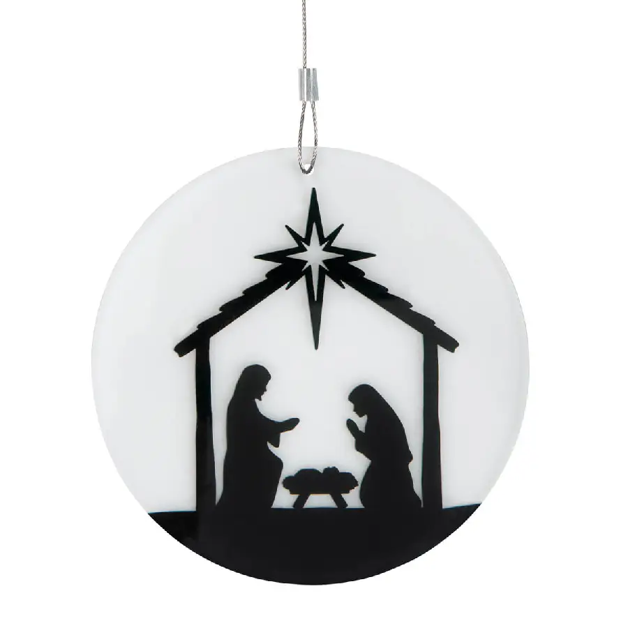 Hanger Acryl 12cm Dia Kribbe