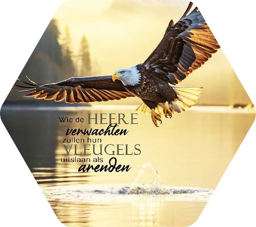 Honingraat Wie de Heer...