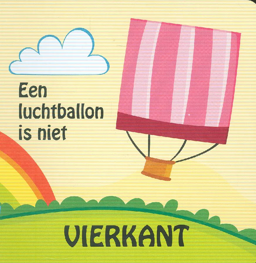 Luchtballon is niet vierkant