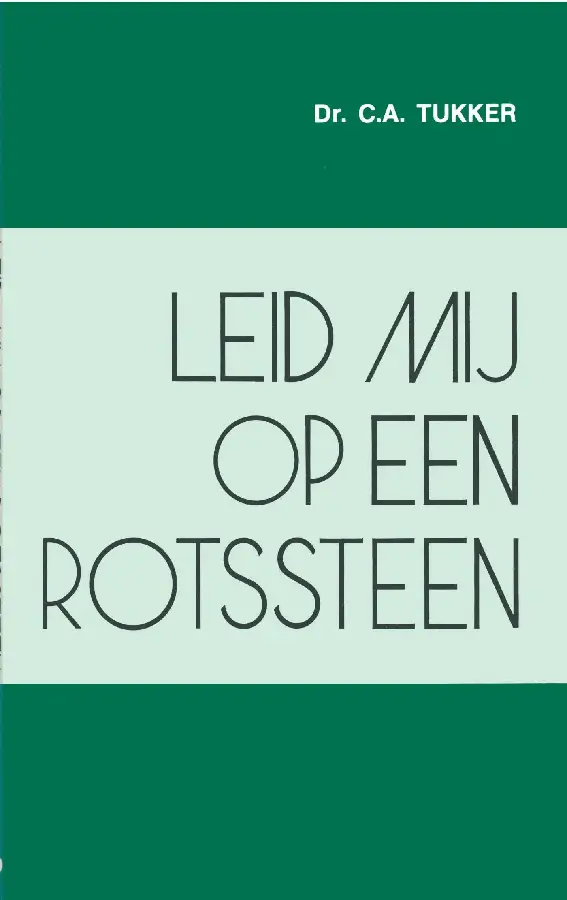 Leid mij op een rotssteen