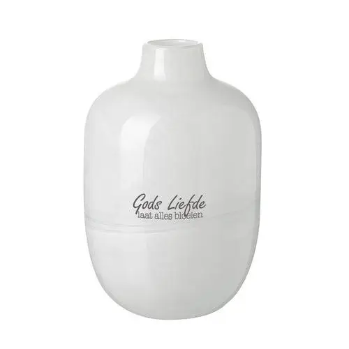 Vaas glas wit Gods liefde laat