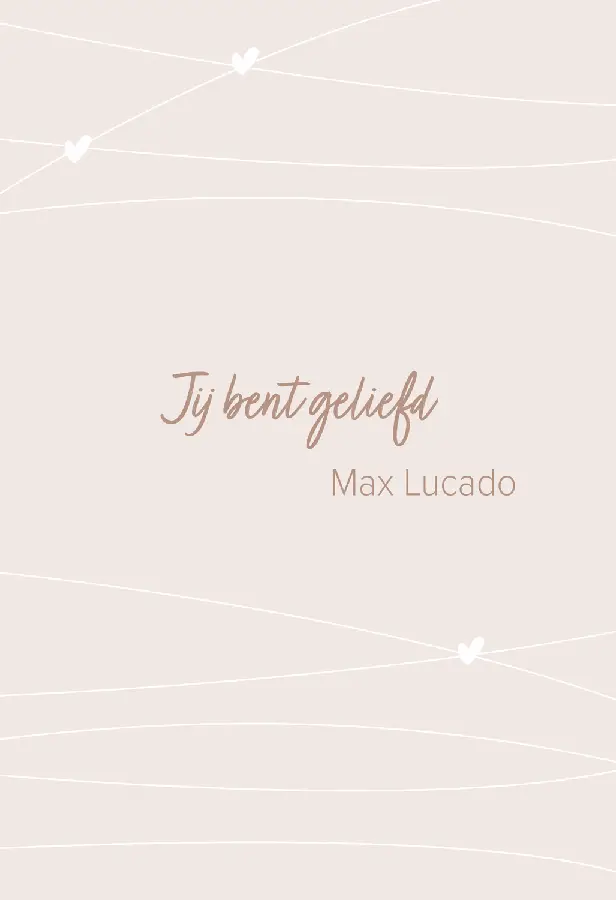 Jij bent geliefd
