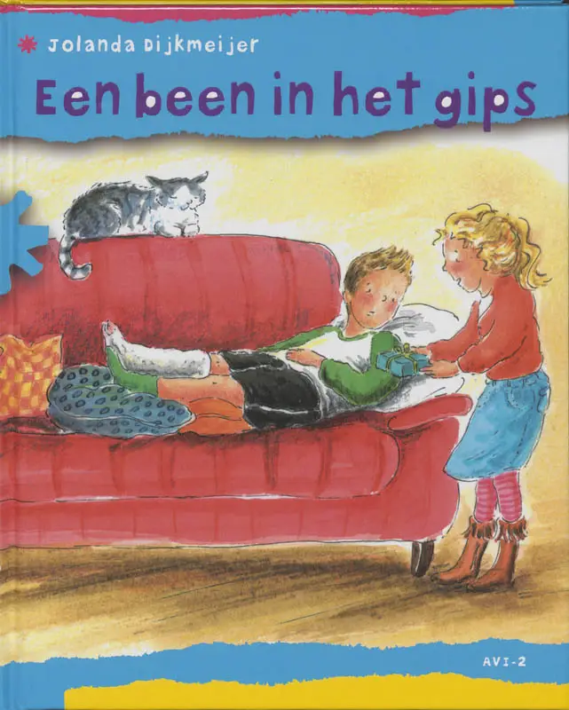 Been in het gips