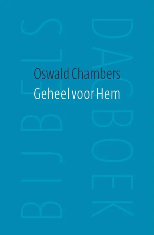 Geheel voor hem