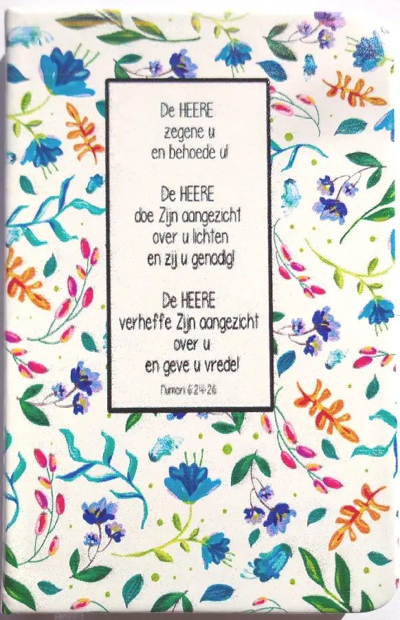 De Here zegene en behoede U Num 6 24