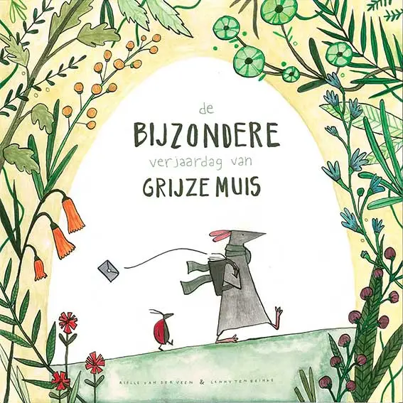 Grijze muis en zijn bijz.verjaarda