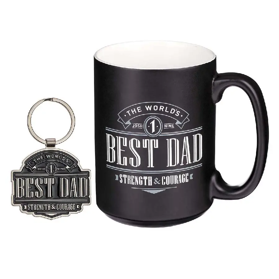 The World''s Best Dad Mug and Keyring