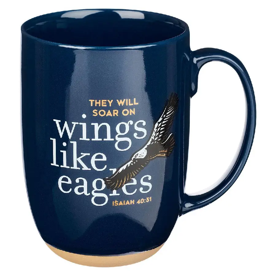 mug on eagles wings
