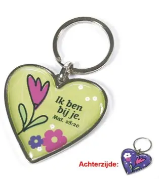 Sleutelhanger hart