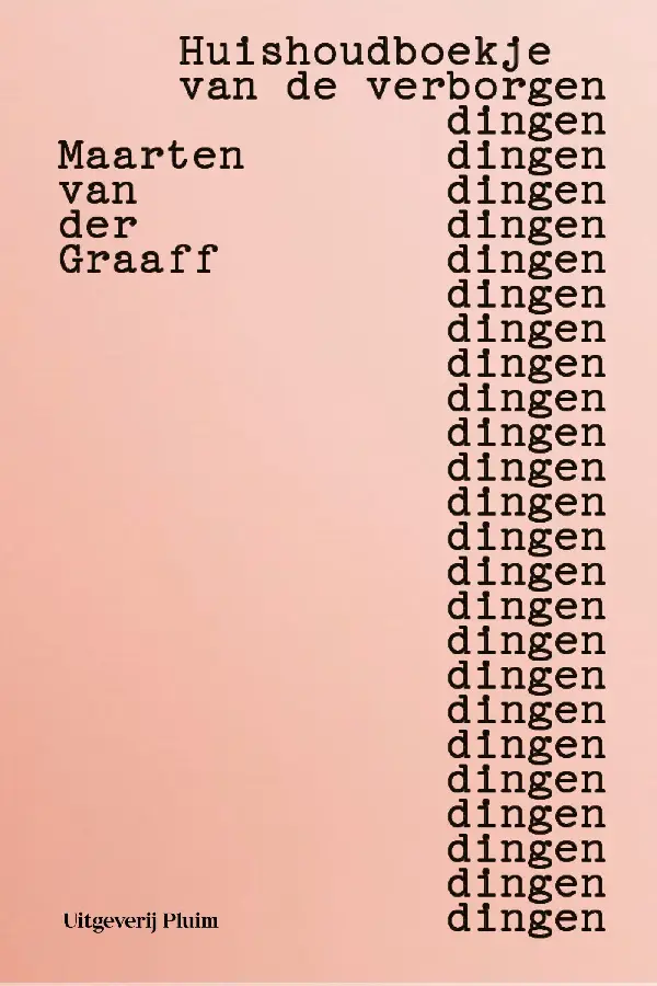Huishoudboekje van verborgen dingen