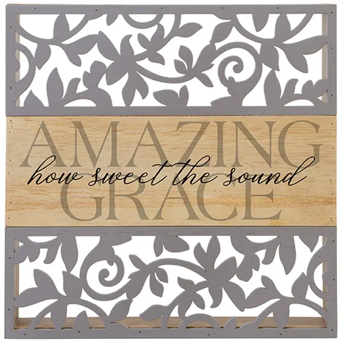 Cutout Sitter Amazing grace