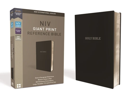 NIV - Giant Print Reference Bible