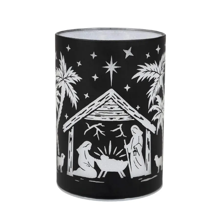 Led Windlicht Kribbe Zwart