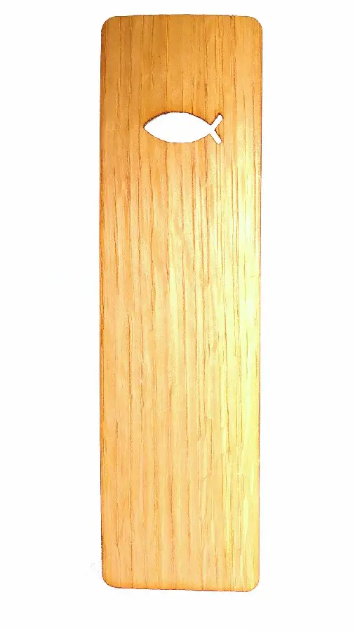 eiken boekenlegger vis