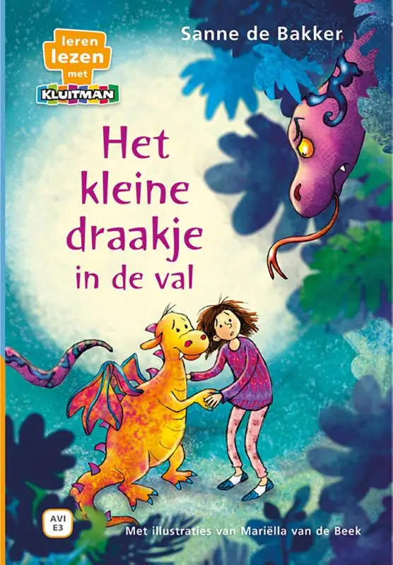 Kleine draakje in de val