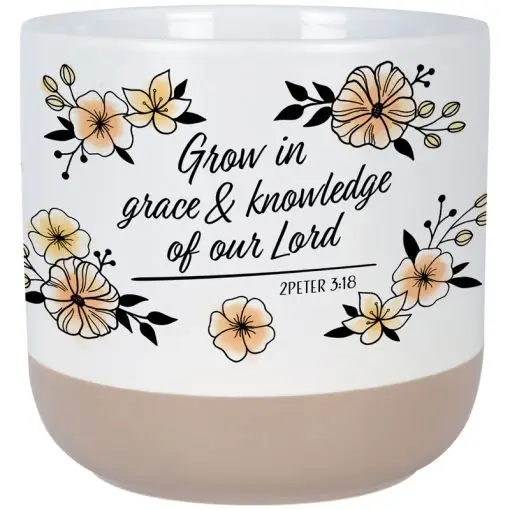 Planter Grow in grace