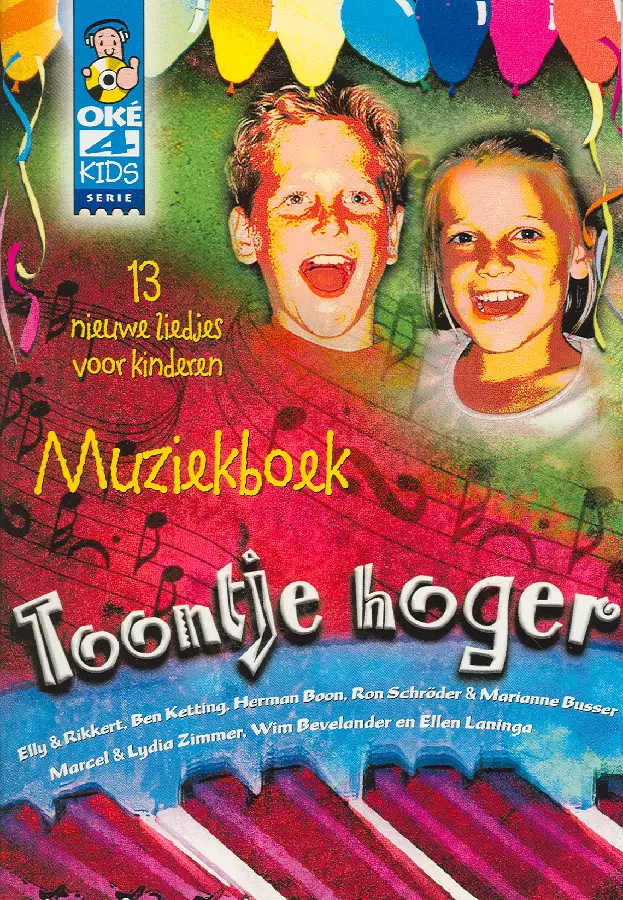 TOONTJE HOGER MUZIEKBOEK